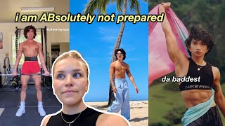 I ATE AND WORKED OUT LIKE BRETMAN ROCK (and tried his workout challenge) *ABsolutely not*