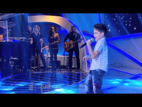 Programa Raul Gil - Alexandre Nunes (Sonho de Amor) - Jovens Talentos Kids 2013 - #JT2013