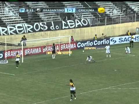 Bragantino 3 x 4 Criciúma - Gols - Campeonato Brasileiro Série B 2012 [26/05/12]