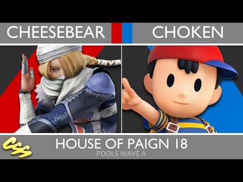 [House of Paign 18] Pools Wave A: Cheesebear (Sheik) vs. CSS | Choken (Ness, Bowser)