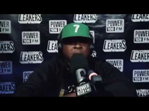Jadakiss freestyle on Power 106 FM radio over Nate Dogg beat