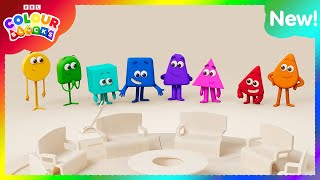 Colour Wheels | Kids learn colours! | Series 1, Episode 27 | Full Episode | @Colourblocks