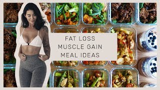 MEAL PREP WITH ME - Easy & Fast - High Protein Meals for Fat Loss