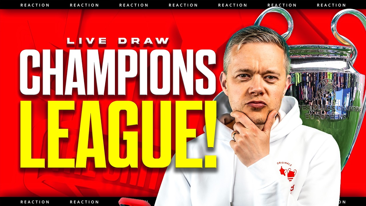 UEFA Champions League Draw LIVE! Man Utd News