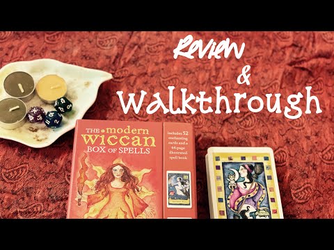 The Modern Wiccan Book of Spells (review & Walkthrough)