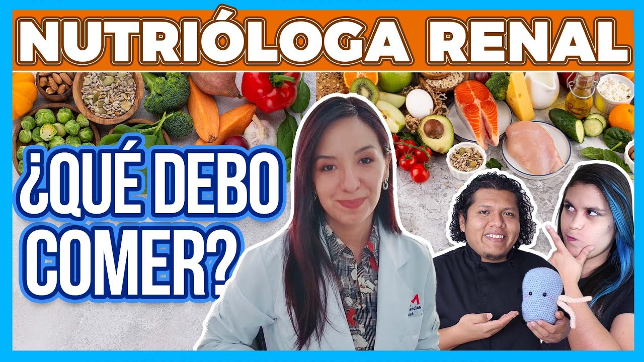 NUTRIOLOGA nos RECOMIENDA la MEJOR DIETA para pacientes renales 👩‍⚕️ Junica IRC