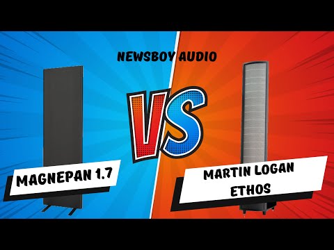Electrostatic Martin Logan Ethos VS Quasi Ribbon Magnepan 1.7