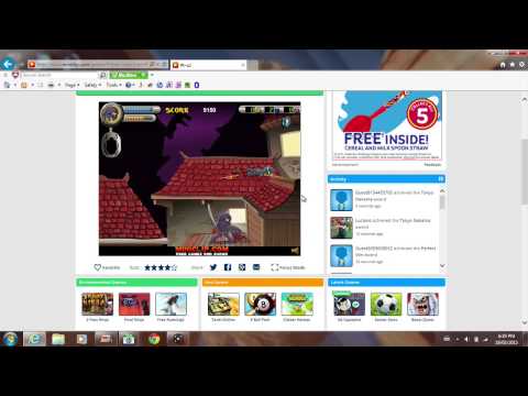 Lets Play: 3 Foot Ninja 2 Part 1 (Miniclip)
