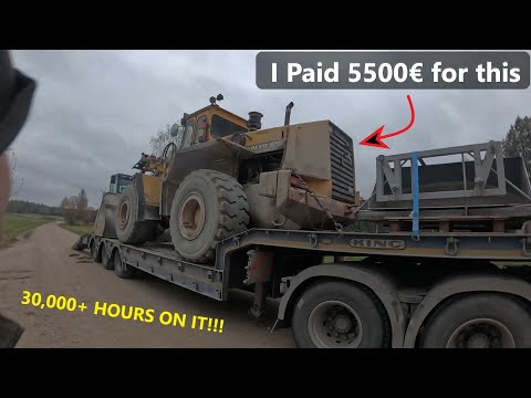 Buying a 1987 Wheel Loader for Scrap Value - Volvo BM L120