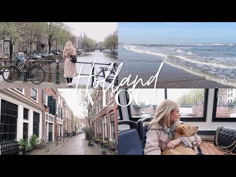 HOLLAND VLOG | Exploring Amsterdam, Zandvoort & Haarlem | theglazedblonde