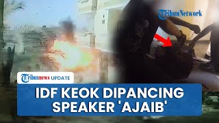 Cerdik, Detik-detik Hamas Pancing Tank IDF Pakai Speaker Lalu Hujani Tentara dengan Tembakan