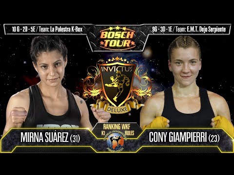 Constanza Giampierri vs Mirna Suarez - K1 Semipro 50Kg