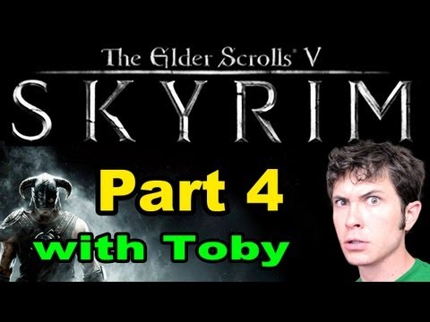 Let's Play Skyrim - LEVEL UP - Part 4