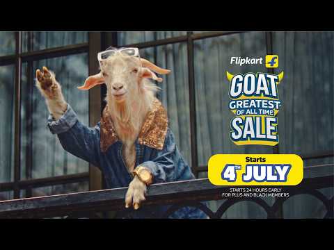 Flipkart's 'Goat Sale Is Back' campaign.