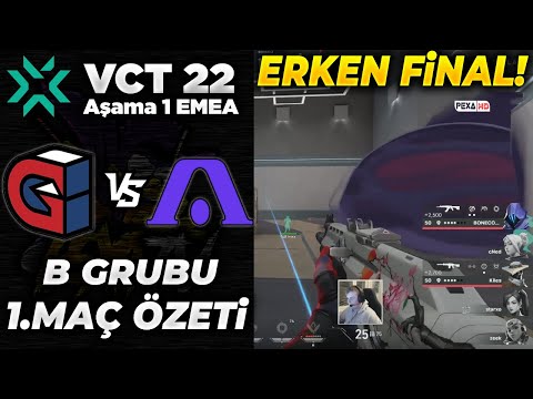 EFSANE MAÇ! Guild vs Acend 1. Maç Özeti | Valorant EMEA Challengers