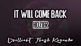 Hozier - It Will Come Back (karaoke)