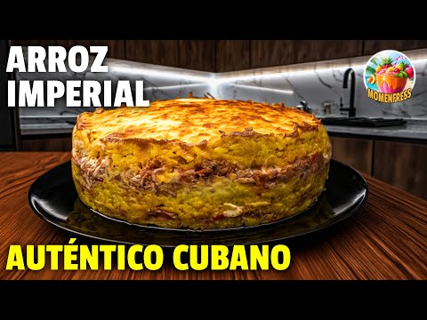 Arroz Imperial Cubano 🥘 El Pastel de Arroz Más Delicioso y Tradicional