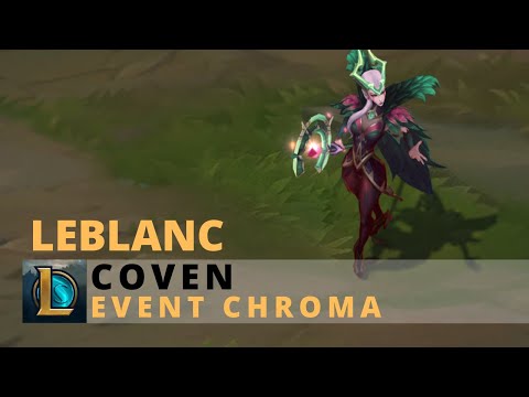Coven Leblanc Hexed Chroma - League of Legends