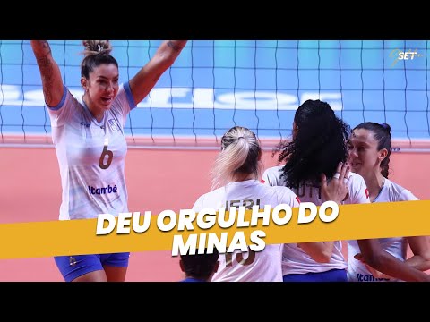 💙 Que ORGULHO do MINAS contra o Conegliano no Mundial de Clubes de vôlei