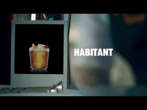 HABITANT DRINK RECIPE - HOW TO MIX