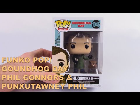 Funko POP! Figure - GROUNDHOG DAY (Phil Connors & Punxsutawney Phil) Movie Vinyl Toy -BBToyStore.com