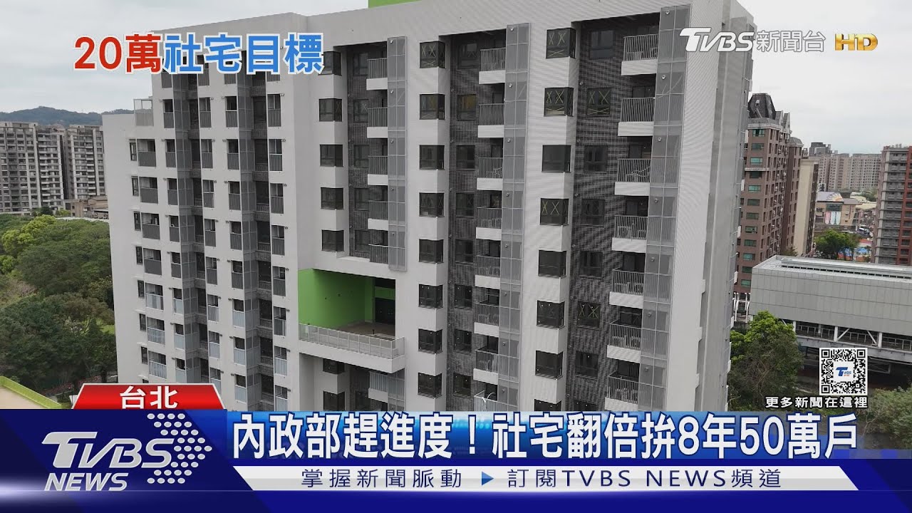八年20萬戶社宅達標?!民團:實際興建「僅3萬戶」完工可入住才算數