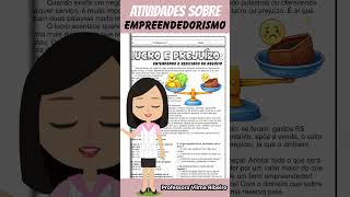 ATIVIDADES SOBRE EMPREENDEDORISMO