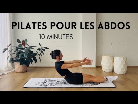 10 Minute Pilates for Abs | Intermediate Pilates