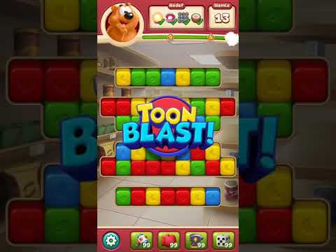 Toon Blast 3391 - 3400 ??!! 🌛 🌞 🌜