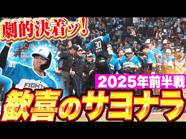 2025年前半戦 歓喜のサヨナラ勝ち特集【Supported by 三和シヤッター】