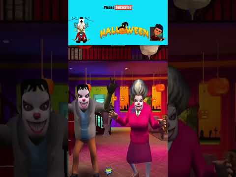 Scary Stranger 3D Halloween 2022 A Frighten Mess for Miss T and Grumpy