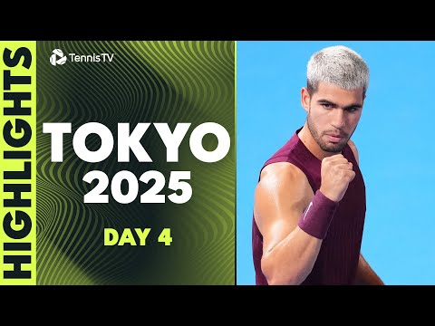 Alcaraz & Bergs Lock Horns; Rune, Brooksby, Fucsovics Also In Action | Tokyo 2025 Day 4 Highlights