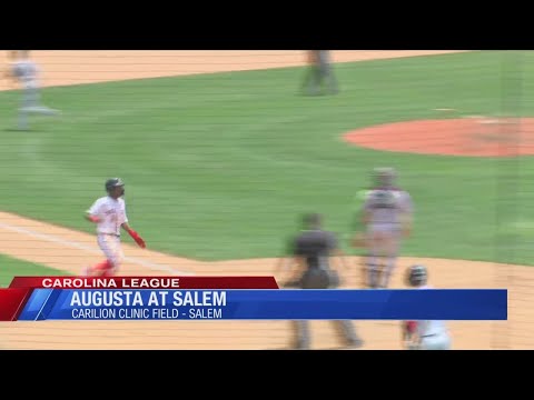 Salem wins over Augusta 2-1 in Carolina League play