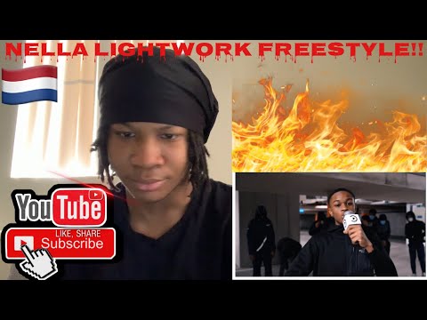 Dutch Drill Nella - Lightwork Freestyle 🇳🇱 AMERICAN REACTION