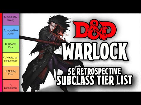Warlock Subclass Tier List // D&D 5e Retrospective