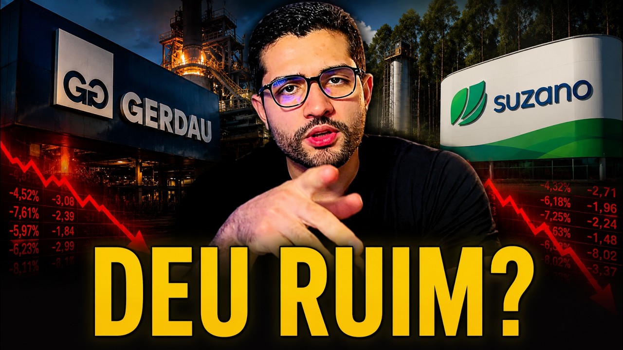 BANQUEIRO BRASILEIRO TRAZ ALERTA. GERDAU REBAIXADA. SUZANO E EQUATORIAL BARATAS DEMAIS?