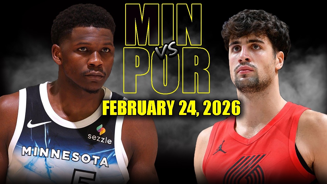 2월25일 미네소타 포틀랜드 NBA 하이라이트