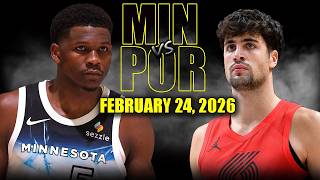 [검증마트] 2월25일 미네소타 포틀랜드 NBA 하이라이트