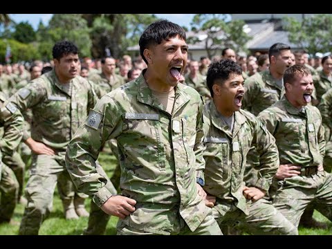 New Zealand Army: NZ Army Haka at Exercise Torokiki 2022