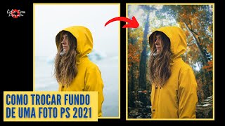 Como trocar o fundo da foto e fazer a colorizao no Photoshop 2021