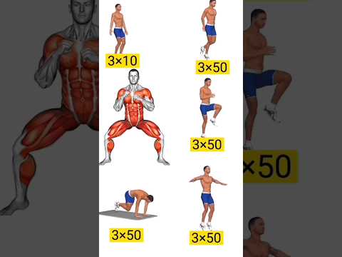 Brûler toutes les graisses avec ces entraînement cardio à la maison #home #workout #viral #challenge