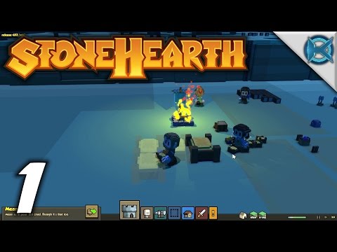 Stonehearth Alpha 0.11 Gameplay / Let's Play (S-1) -Ep. 1- "Time To Survive"