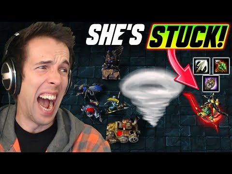 Oh no! MY 3 AURAS Naga Sea Witch is STUCK! - WC3 Direct Strike