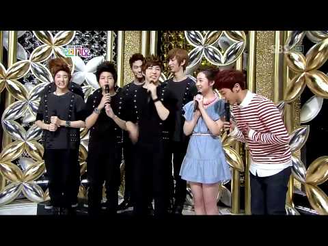 110403 U-KISS - Interview @Inkigayo