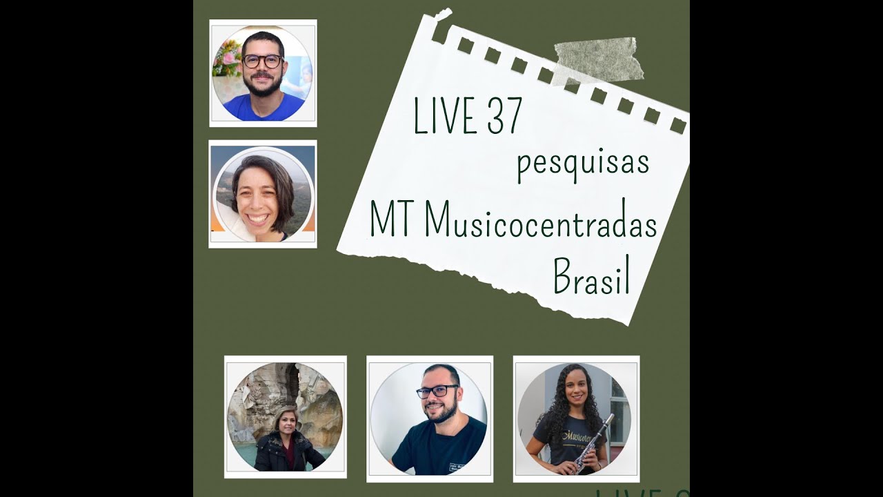 LIVE 37: PESQUISAS MUSICOCENTRADAS
