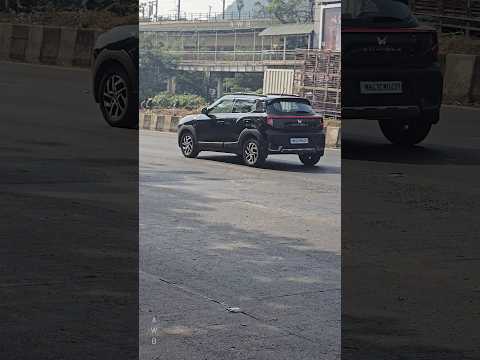 Mahindra XUV 3XO Black Color Road Presence 🔥 Is it worth buying ❓