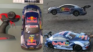 AFFORDABLE RC Toys- Audi RS5 DTM Racing Red Bull 1/16th Scale RC Car, unboxing, Tested & Review.4K