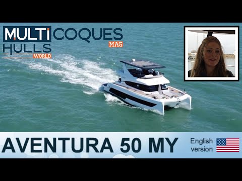 AVENTURA 14 Powercat Catamaran - Boat Review Teaser - Multihulls World AVENTURA 14 Powercat Catamaran - Boat Review Teaser - Multihulls World