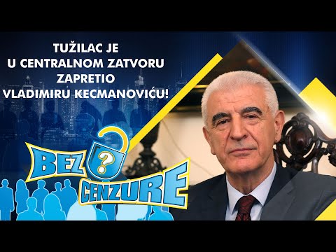 Borivoje Borović - Tužilac je u CZ zapretio Vladimiru Kecmanoviću!