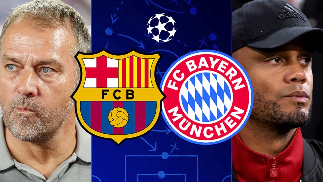 Barcelona vs Bayern Munich, UEFA Champions League 24/25 - TACTICAL PREVIEW